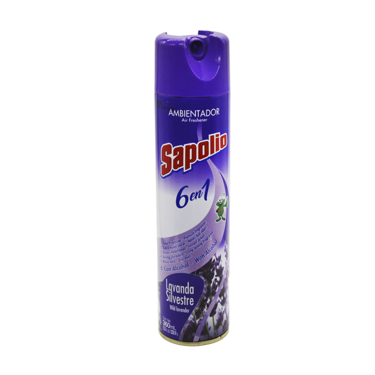 Desodorante de Ambiente SAPOLIO 360ml - Lavanda Silvestre 