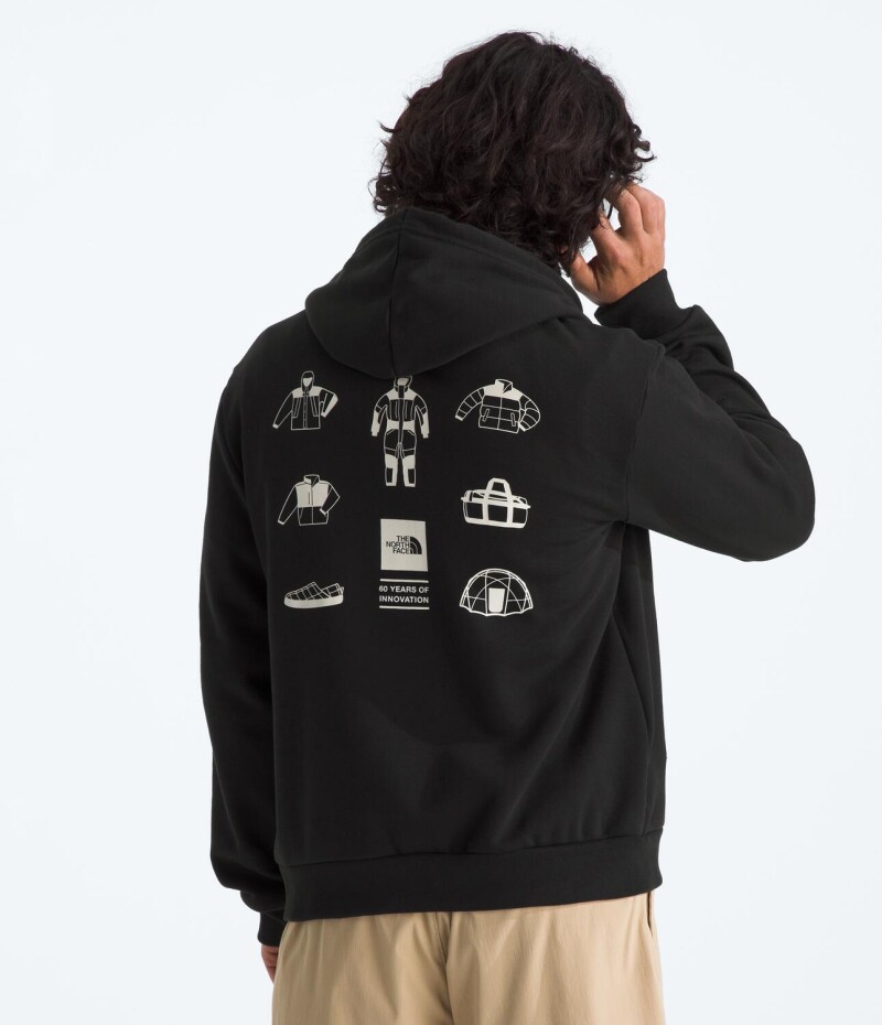 CANGURO MOUNTAIN MIRAGE REGULAR HOODIE Tnf Black