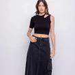 POLLERA D.CASSIN ZACK NEGRO