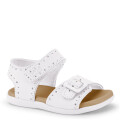 Sandalias de Niña Bibi Baby soft Blanco