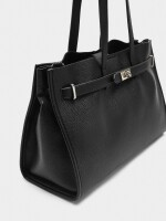 Bolso Para Portátil 13" Con Bolso Removible negro