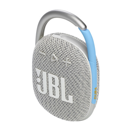 Jbl - Parlante Inalámbrico Clip 4 Eco- IP67. Bluetooth. 5W. Li-po 1050MAH. Blanco. 001