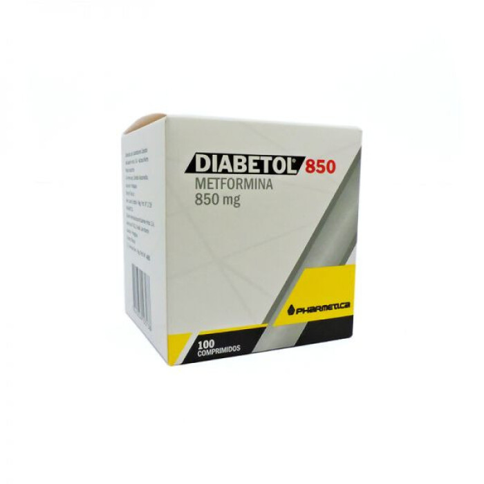 diabetol 850 mg. cj x 100 comp.