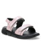Sandalias de Niña MINI Miss Carol SEMIC con dos velcros Rosado
