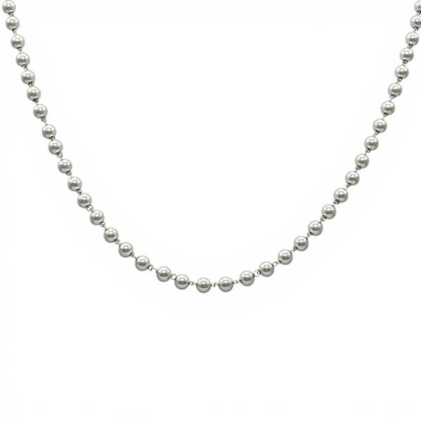 Cadena Bolitas - Plata 925 - Sin Piedra - CD3272 sinpiedra