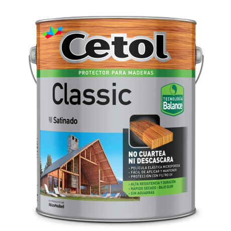 CETOL CLASSIC BALANCE SATINADO NATURAL 4LT N/A
