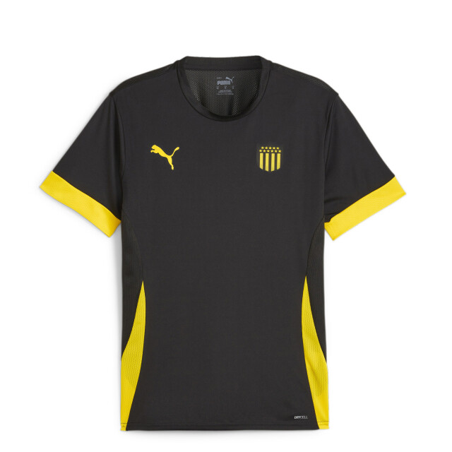 Remera Infantil Puma Peñarol Matchday Negro - Amarillo