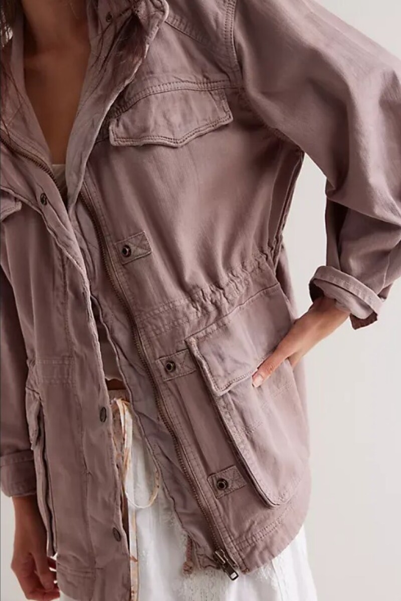 CHAQUETA UTILITY ARYA Violeta