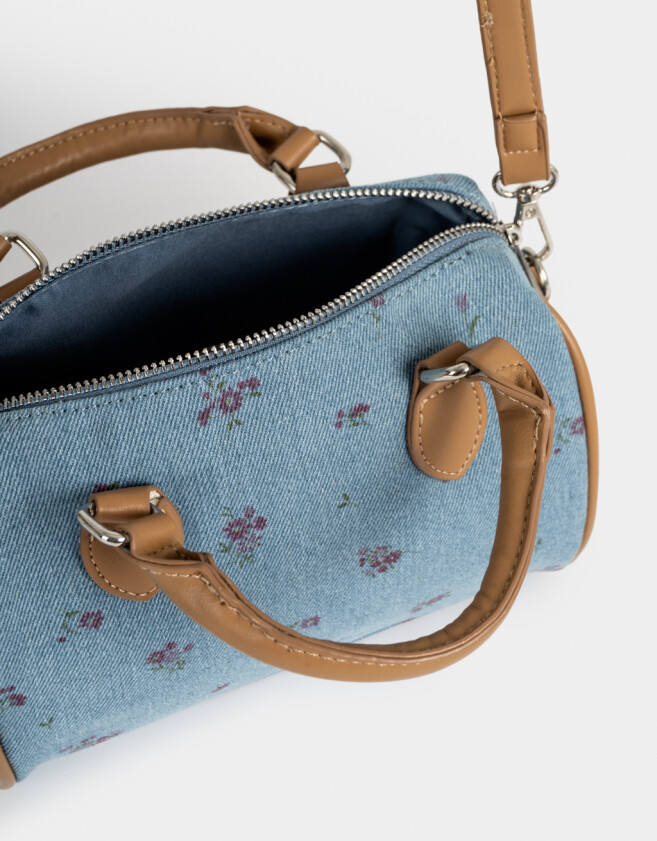 Bowling Cartera Bowling Denim - Azul Celeste