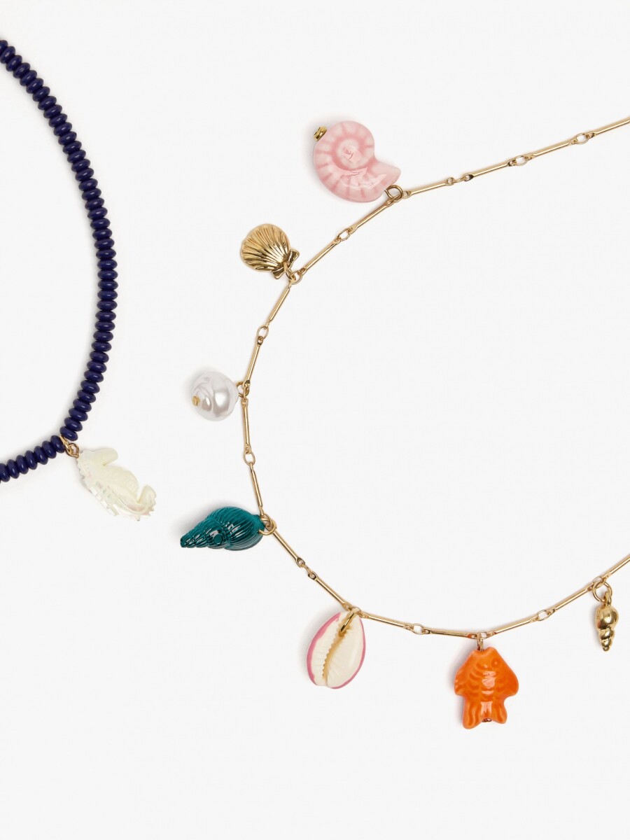Conjunto De Collares Bandana Bay multicolor