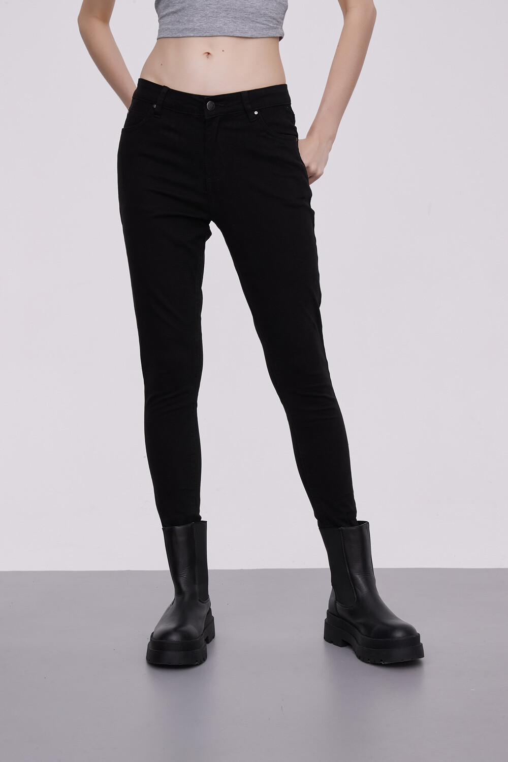 Pantalon Bardot Negro