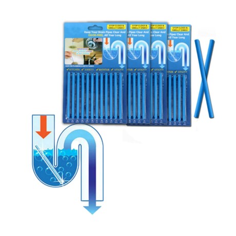 Pack X12 Varillas de Limpieza Previene Atascos 001