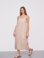 Vestido Milaka Beige