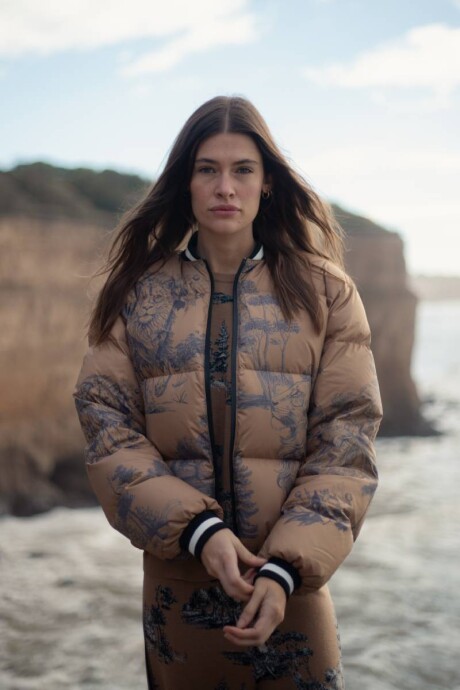 Pre Venta - Puffer Landscape Camel Pre Venta - Puffer Landscape Camel