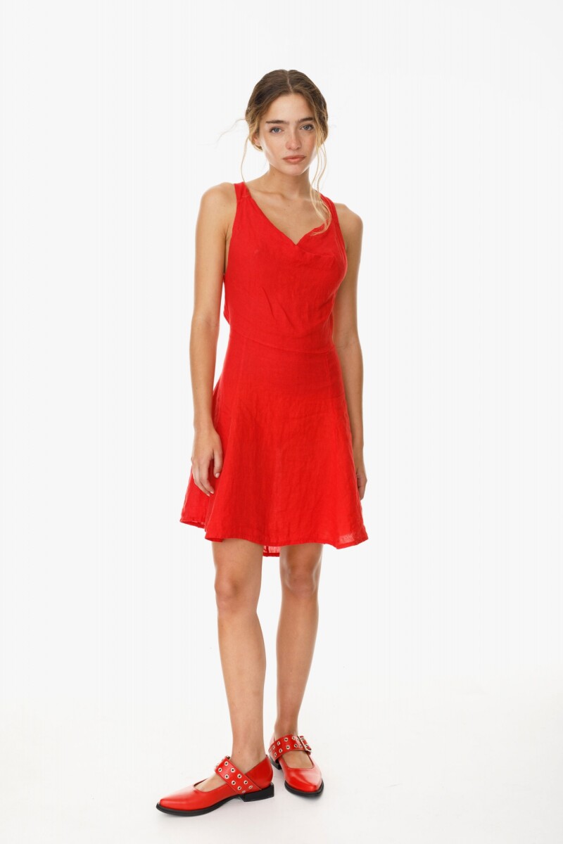 Vestido Delta Rojo