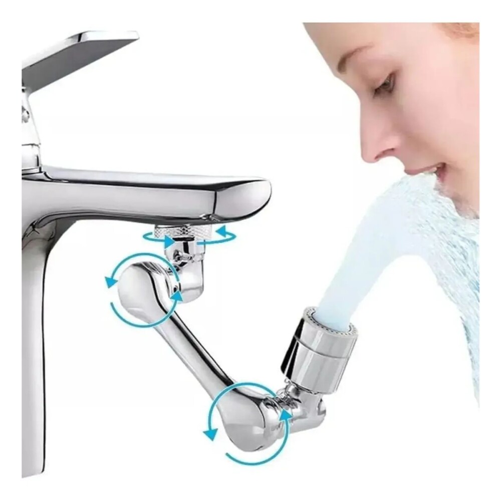 Aireador móvil para griferia cromo en metal Aireador Móvil Para Griferia Cromo En Metal