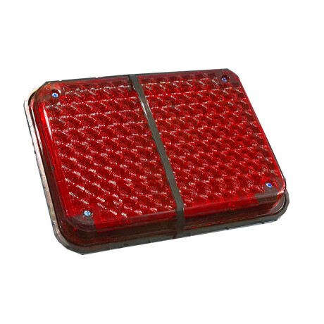 FARO LED - CUADRADO AMBULANCIA LATERAL ROJO 235X185MM - FARO LED - CUADRADO AMBULANCIA LATERAL ROJO 235X185MM -