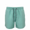 Short de baño liso turquesa