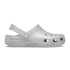 Classic Glitter Clog - Unisex Silver Glitter