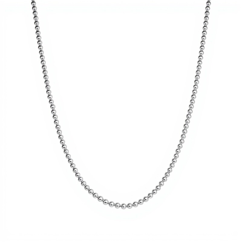Cadena Bolitas - Plata 925 - Sin Piedra - CD3540 sinpiedra
