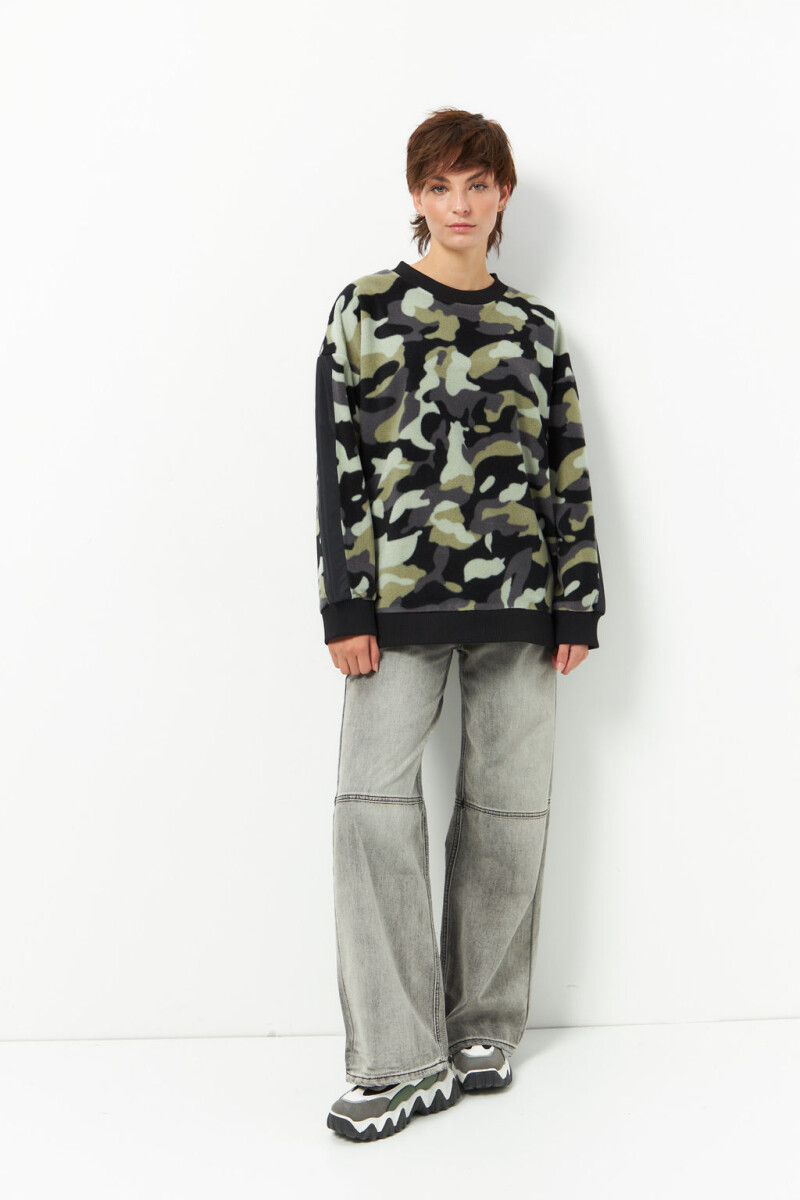 BUZO TRAVIS Verde Militar