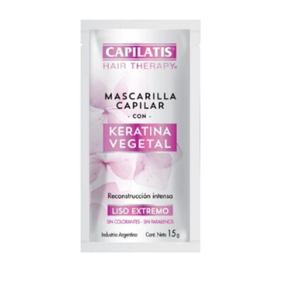Mascarilla Capilar Capilatis Con Keratina 15 Grs. Mascarilla Capilar Capilatis Con Keratina 15 Grs.