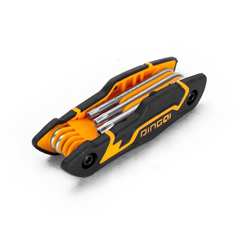 DINGQI JUEGO 8 PIEZAS LLAVES ALLEN TORX SET NAVAJA Dingqi Juego 8 Piezas Llaves Allen Torx Set Navaja