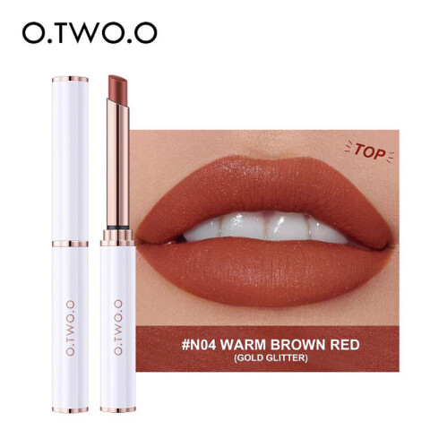 O.TWO.O Lápiz labial mate de terciopelo larga duración O.two.o Lápiz Labial Mate De Terciopelo Larga Duración
