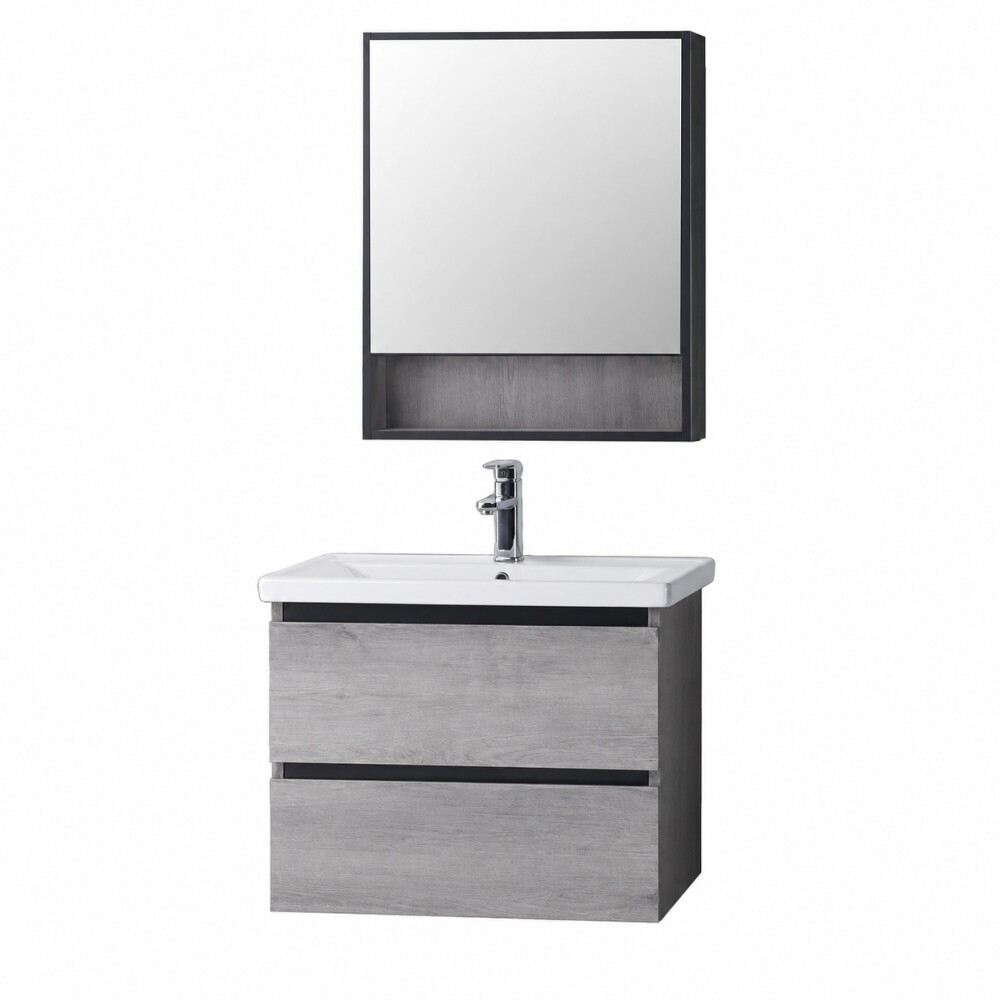 CONJUNTO MUEBLE DE BAÑO SUSPENDIDO MODELO 2023-60-5 / MUEBLE + BACHA + BOTIQUIN CON ESPEJO Conjunto Mueble De Baño Suspendido Modelo 2023-60-5 / Mueble + Bacha + Botiquin Con Espejo