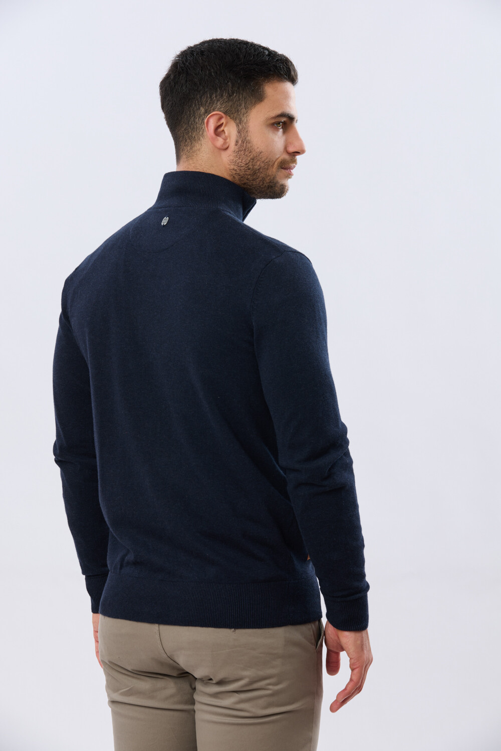 CAMPERA TEJIDA Azul
