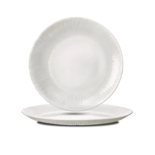 Plato Llano 27 cm Bormioli Coconut Plato Llano 27 cm Bormioli Coconut