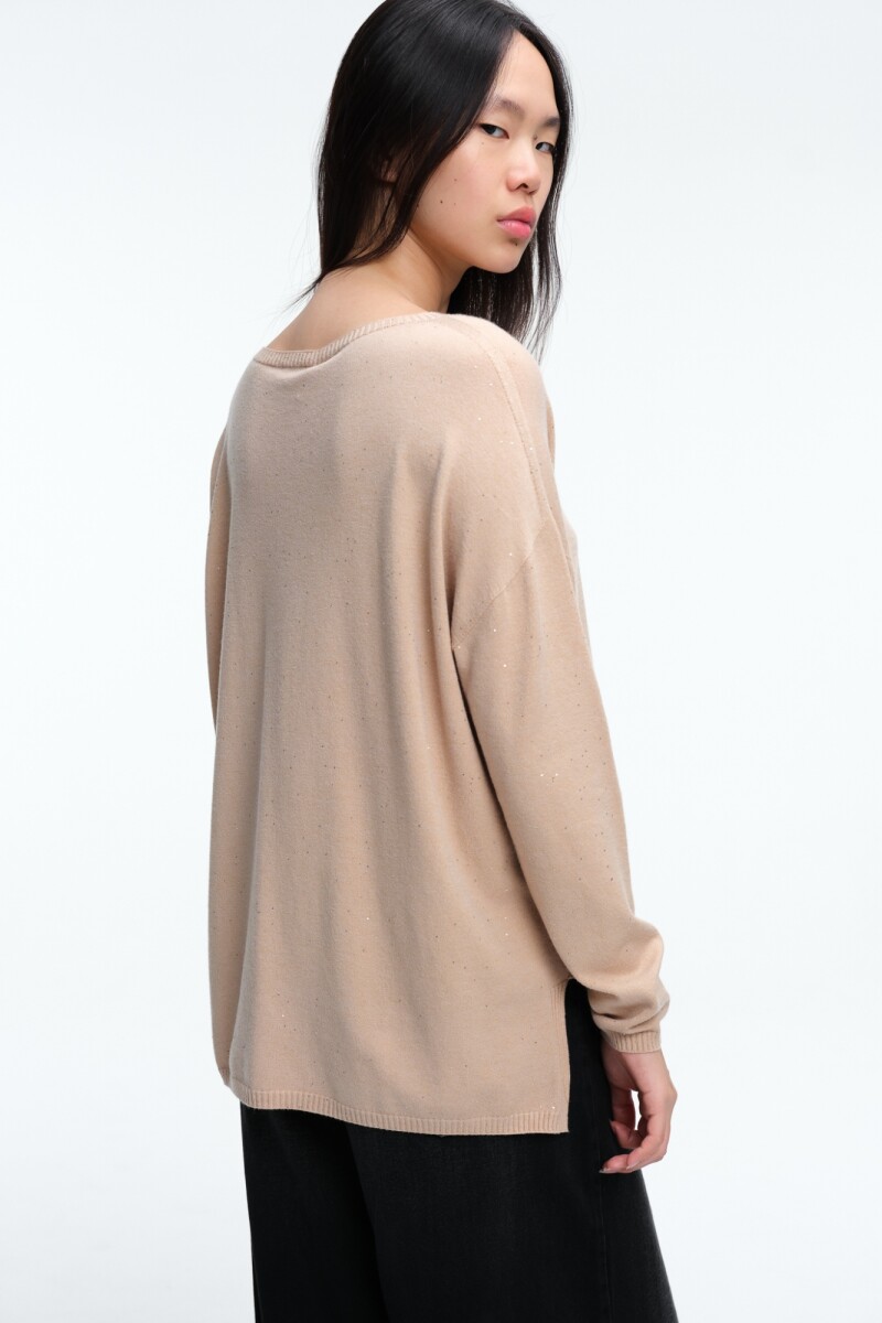 SWEATER BASE Beige