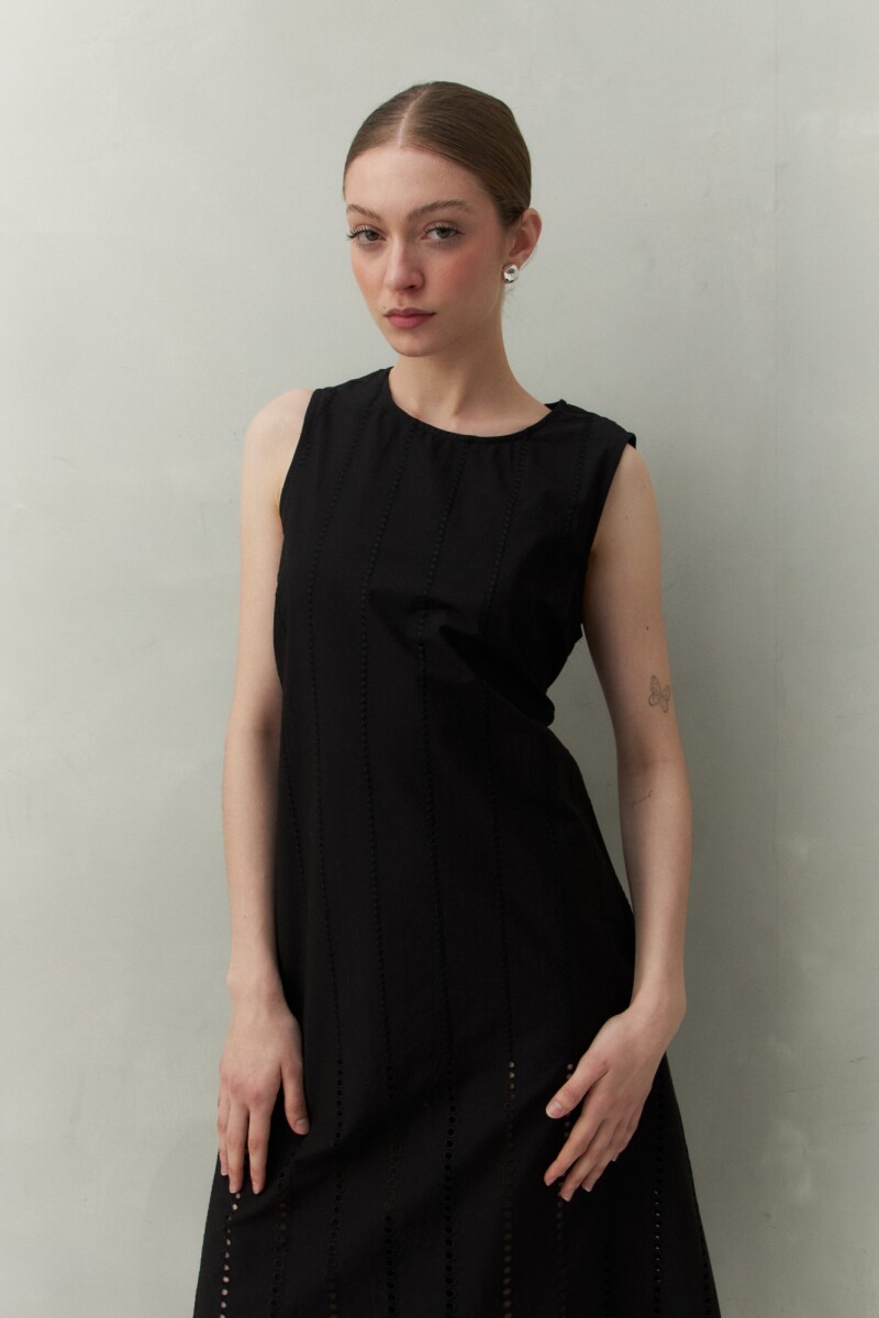 VESTIDO BALTO Negro
