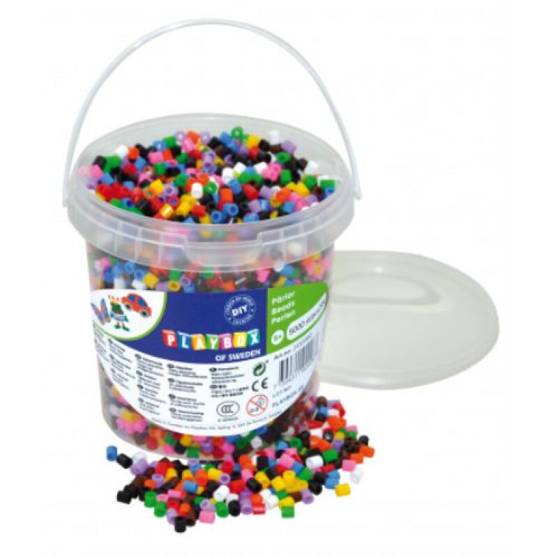 Playbox Beads- Balde 5000 Colores