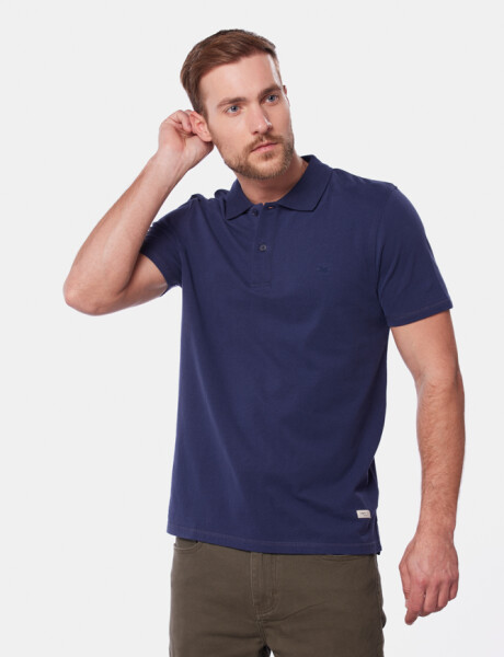 REMERA POLO JERSEY LISA Azul