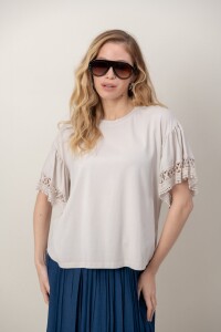 REMERA DHARA Beige