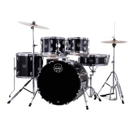 Bateria Mapex Comet Cm5294ftcdk Black Con Hardware Y Platillos Bateria Mapex Comet Cm5294ftcdk Black Con Hardware Y Platillos