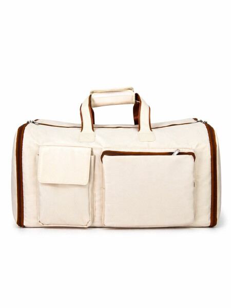 BOLSO MOCHILA MIL PRENDAS BEIGE (V)