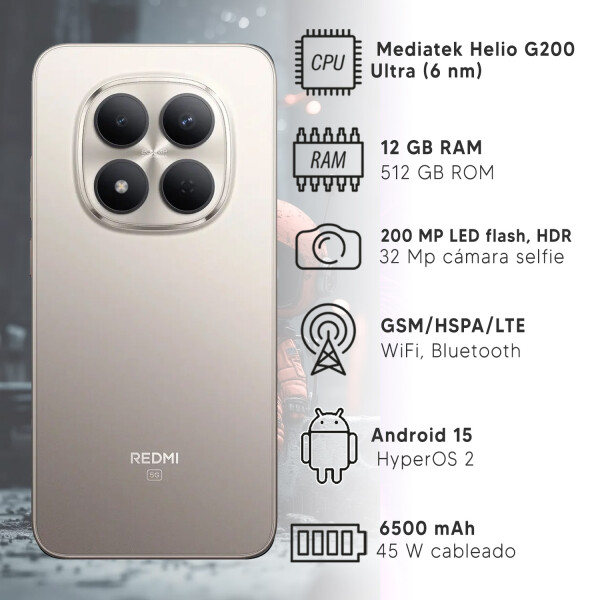 Xiaomi Note 15 Pro 12/512 Gb 4g GRIS