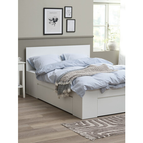 Estructura Cama Limfjorden 160X200 3 Cajones Blanco