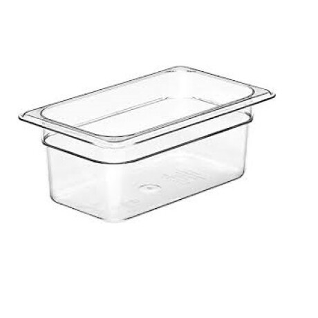 Cuba Gastronorm Policarbonato GN 1/4 x 10 cm. Cuba Gastronorm Policarbonato GN 1/4 x 10 cm.