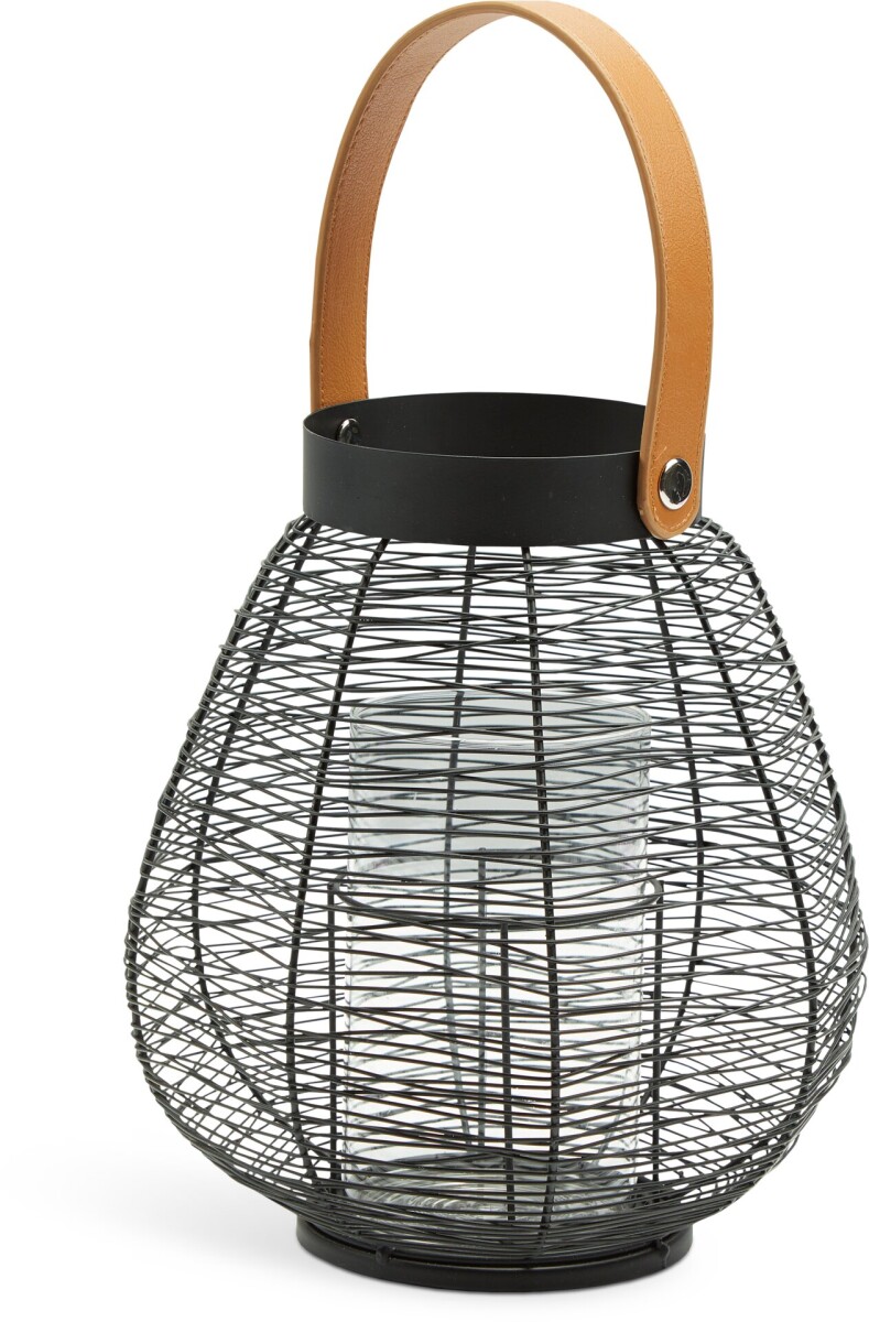 Farol HUBERTUS Ø22xA25cm negro 