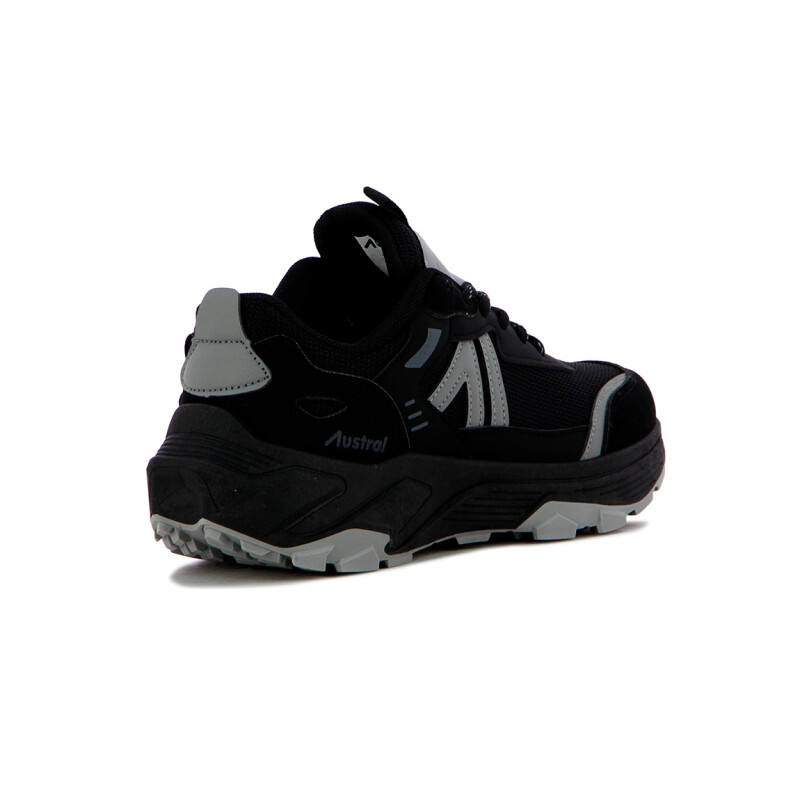 Austral Champion Lifestyle De Hombre Bangkok - Negro/gris Negro-gris