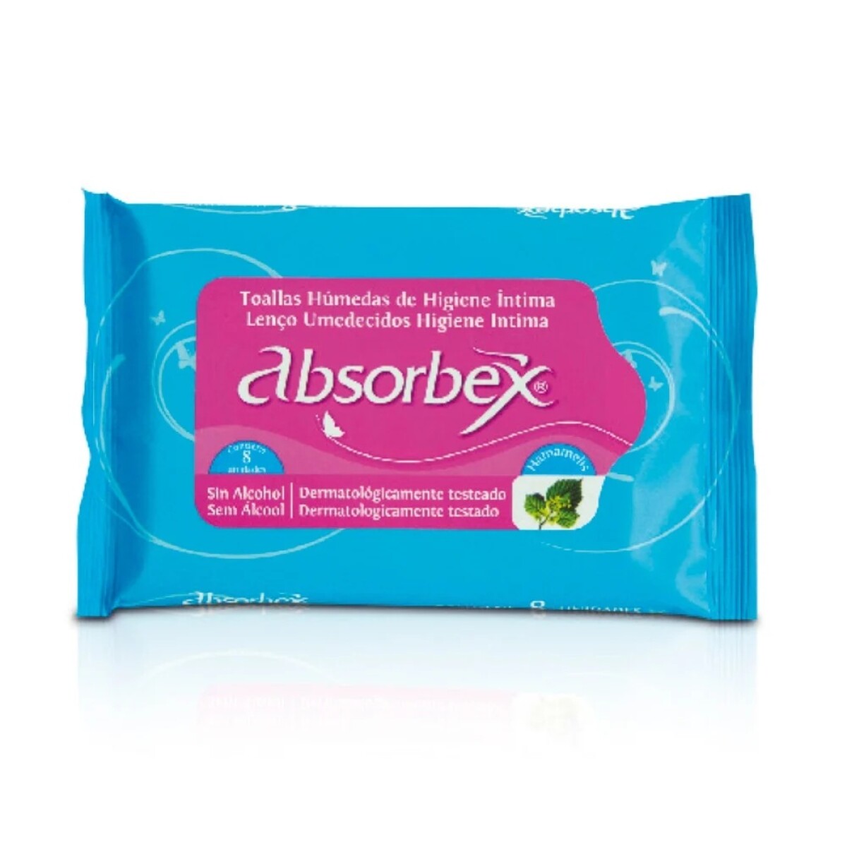 Toallitas Femeninas Húmedas Absorbex 8 Uds. 