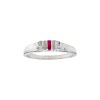 Anillo Trilogy-Plata 950-Piedra Zirconia y rubí-AN4091 conpiedra