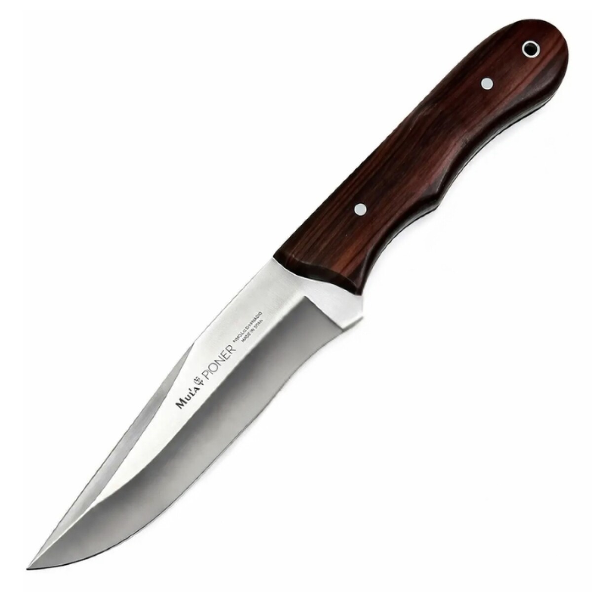 Cuchillo Muela Pioneer 14 NL con Funda Cuero 