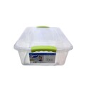 CAJA MULTIUSO 15 LTS TRANSPARENTE WENBOX Sin color