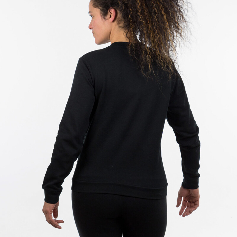 Buzo Algodón Diadora Mujer Negro