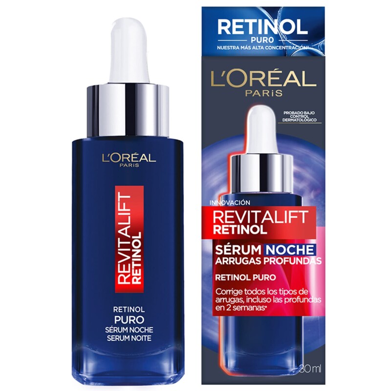 Loreal Revitalift Pure Retinol Sérum noche 30ml Loreal Revitalift Pure Retinol Sérum noche 30ml