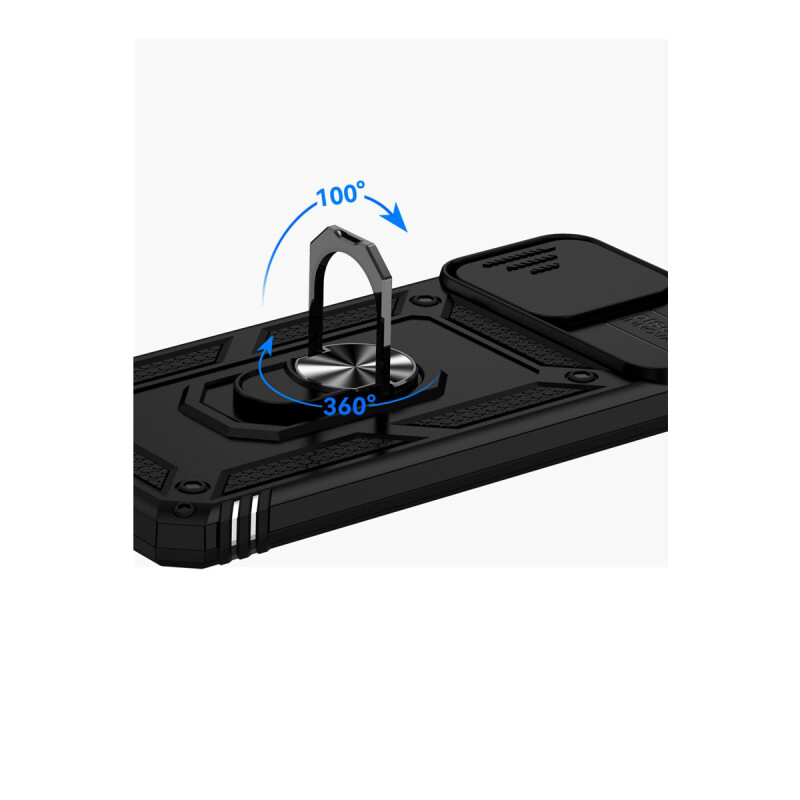Protector para Honor X8/X6s cubre cámara y anillo color negro Protector Para Honor X8/x6s Cubre Cámara Y Anillo Color Negro
